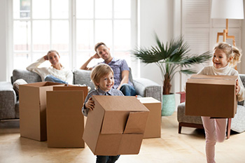 Moving with Kids - Moving Boxes